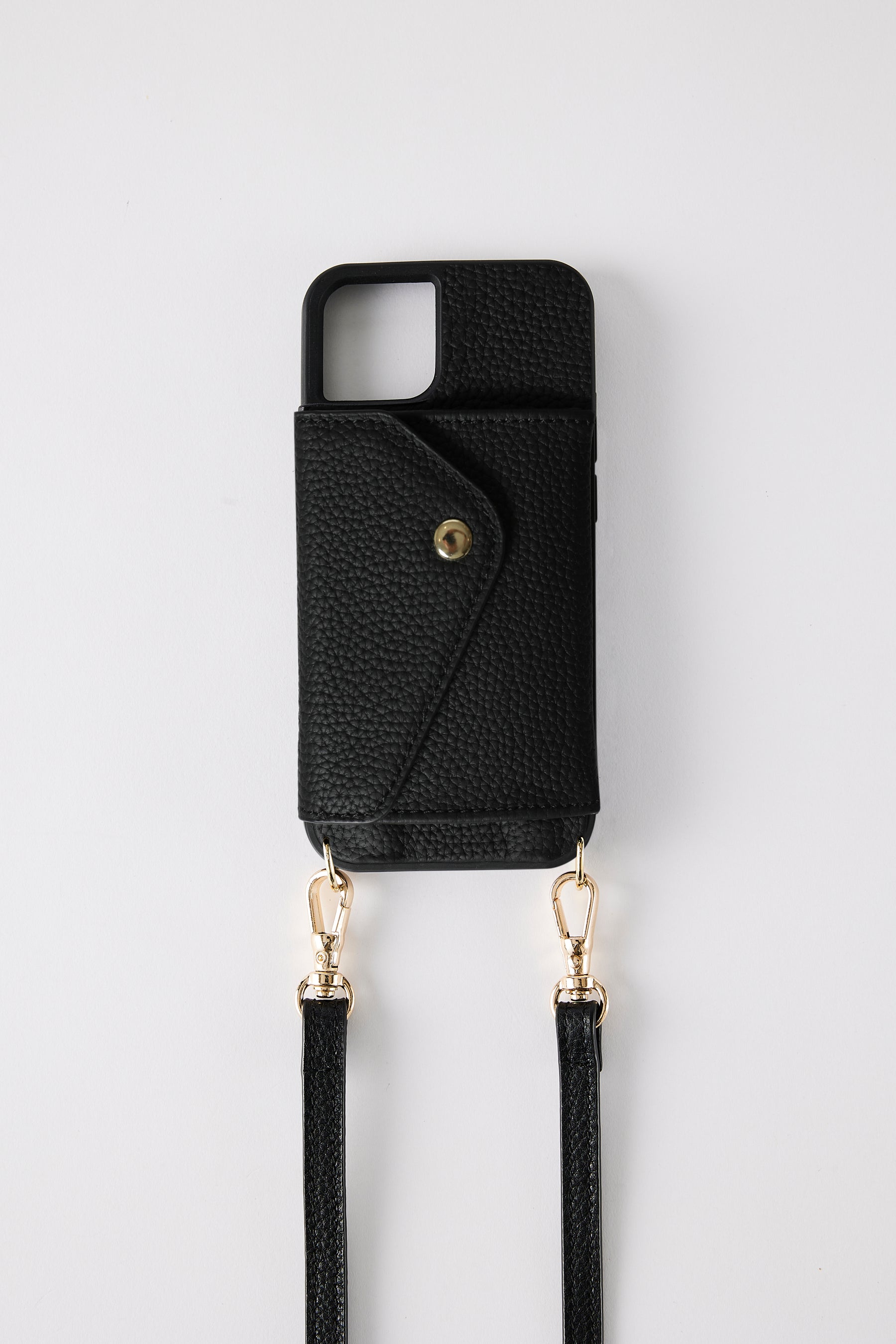 Nolita Crossbody iPhone 15 Case | Black