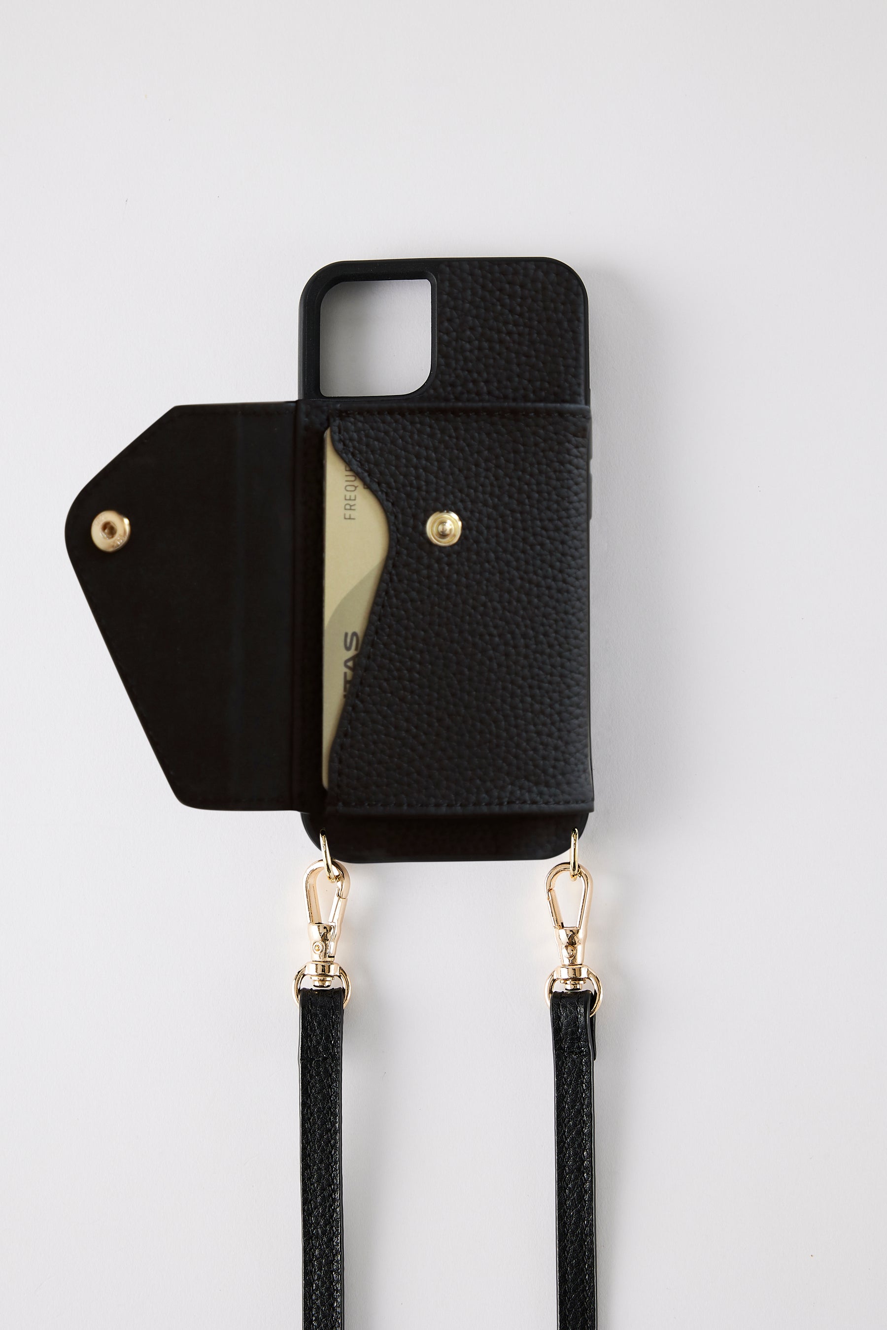 Nolita Crossbody iPhone 15 Case | Black