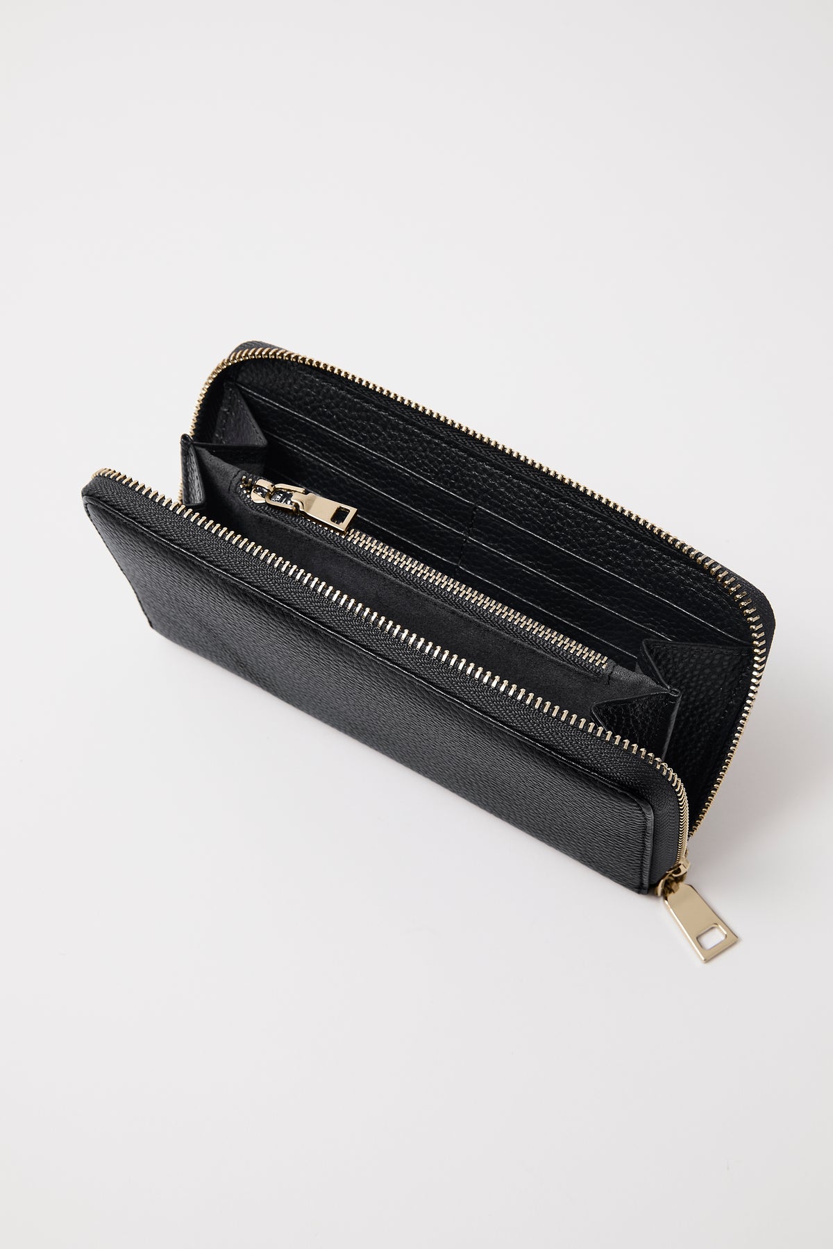 Classic Leather Wallet | Black Gold