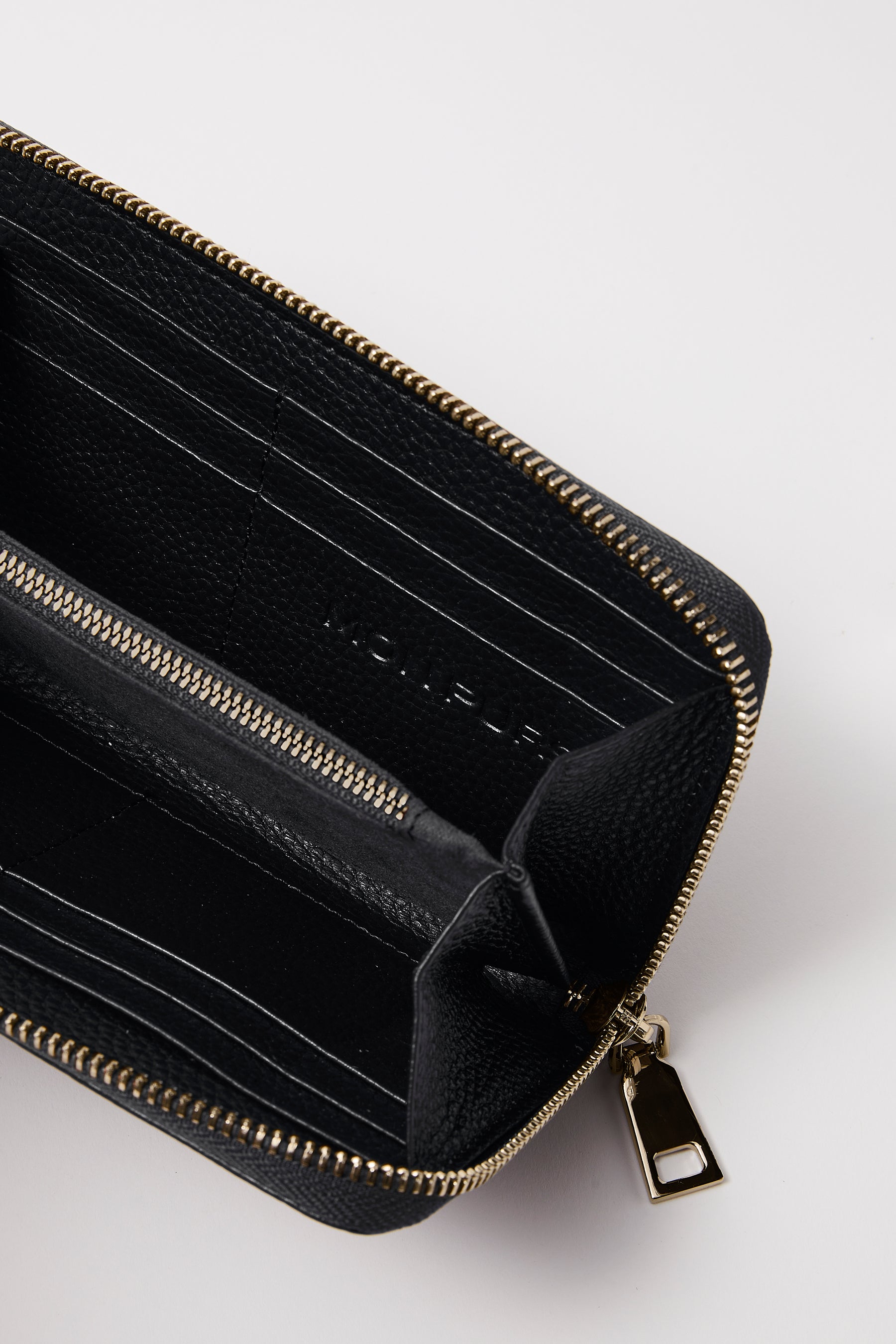 Classic Leather Wallet | Black Gold