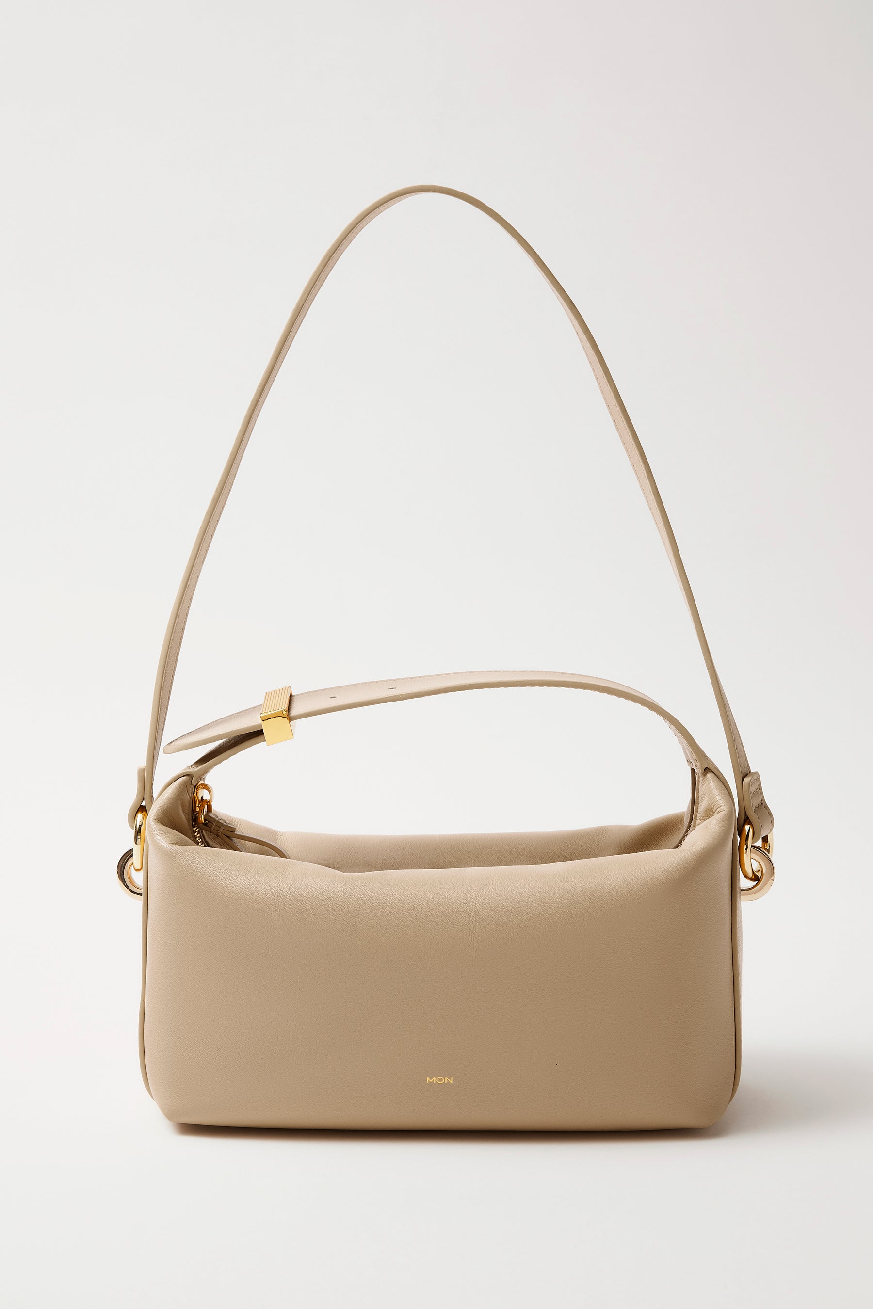 Kate Soft Leather Handbag | Biscuit