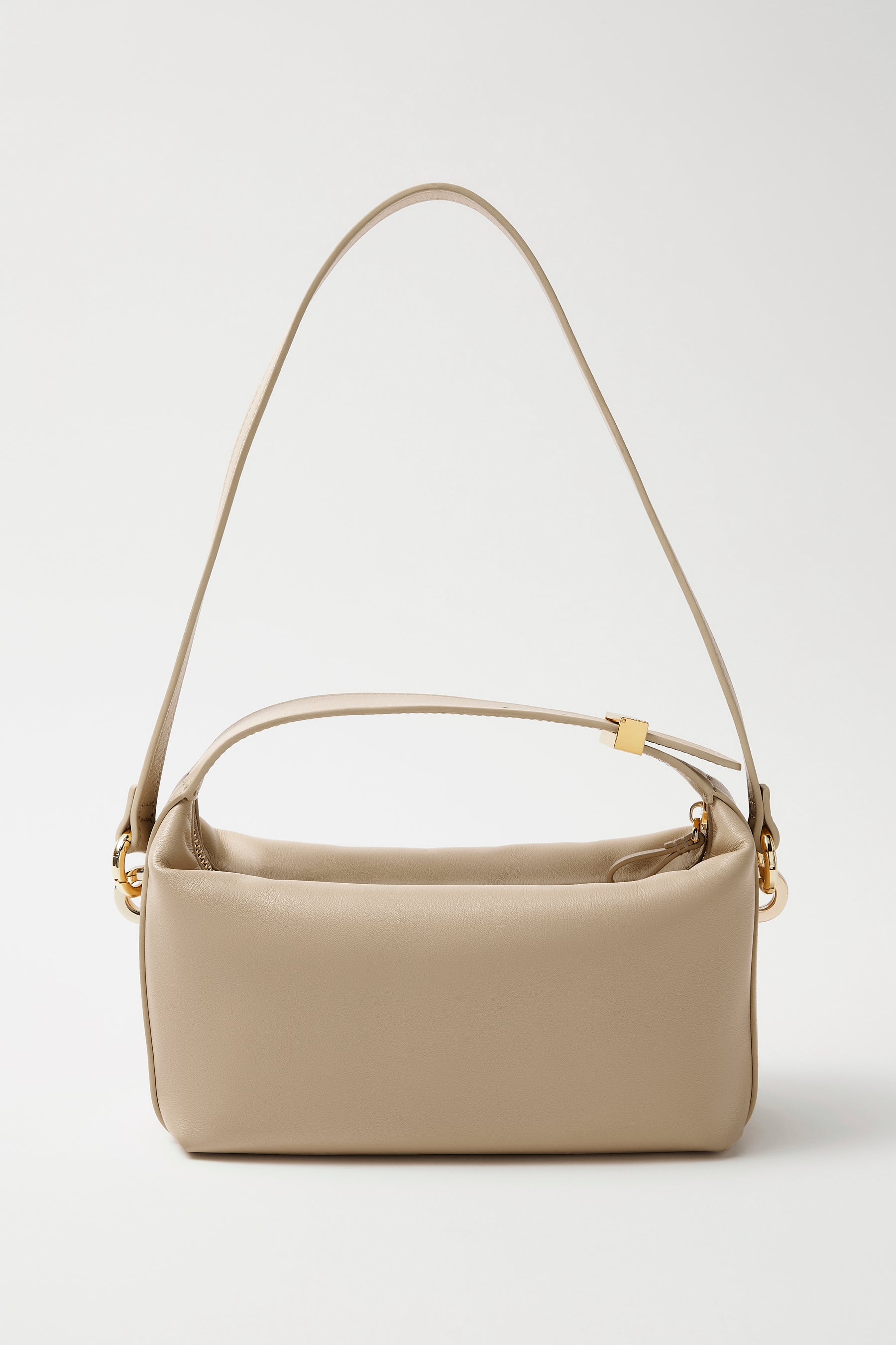 Kate Soft Leather Handbag | Biscuit