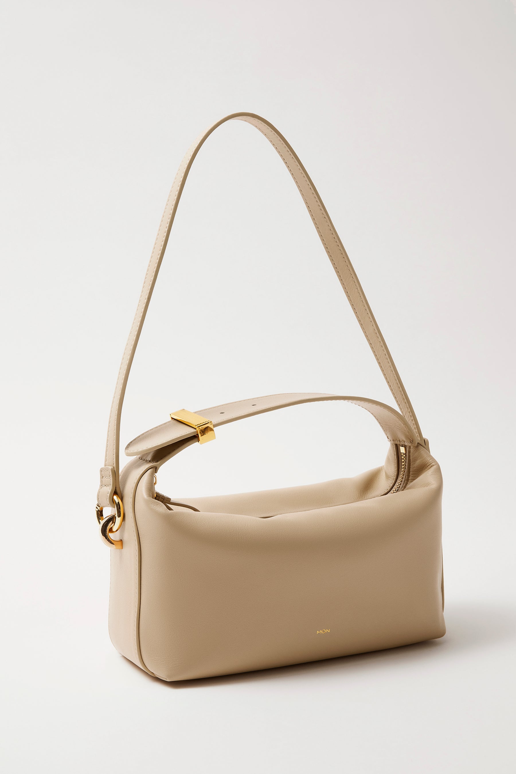 Kate Soft Leather Handbag | Biscuit