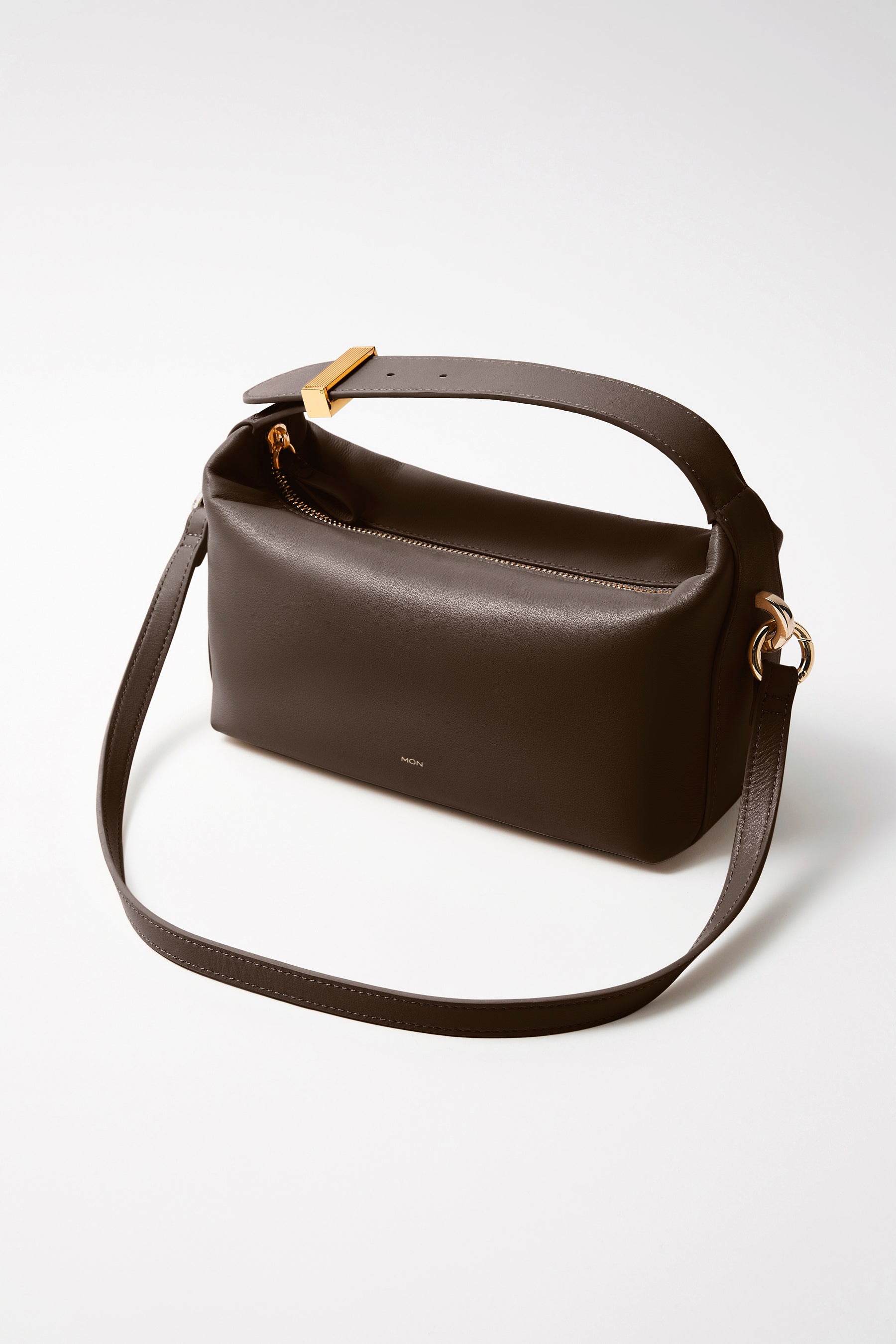 Kate Soft Leather Handbag | Walnut