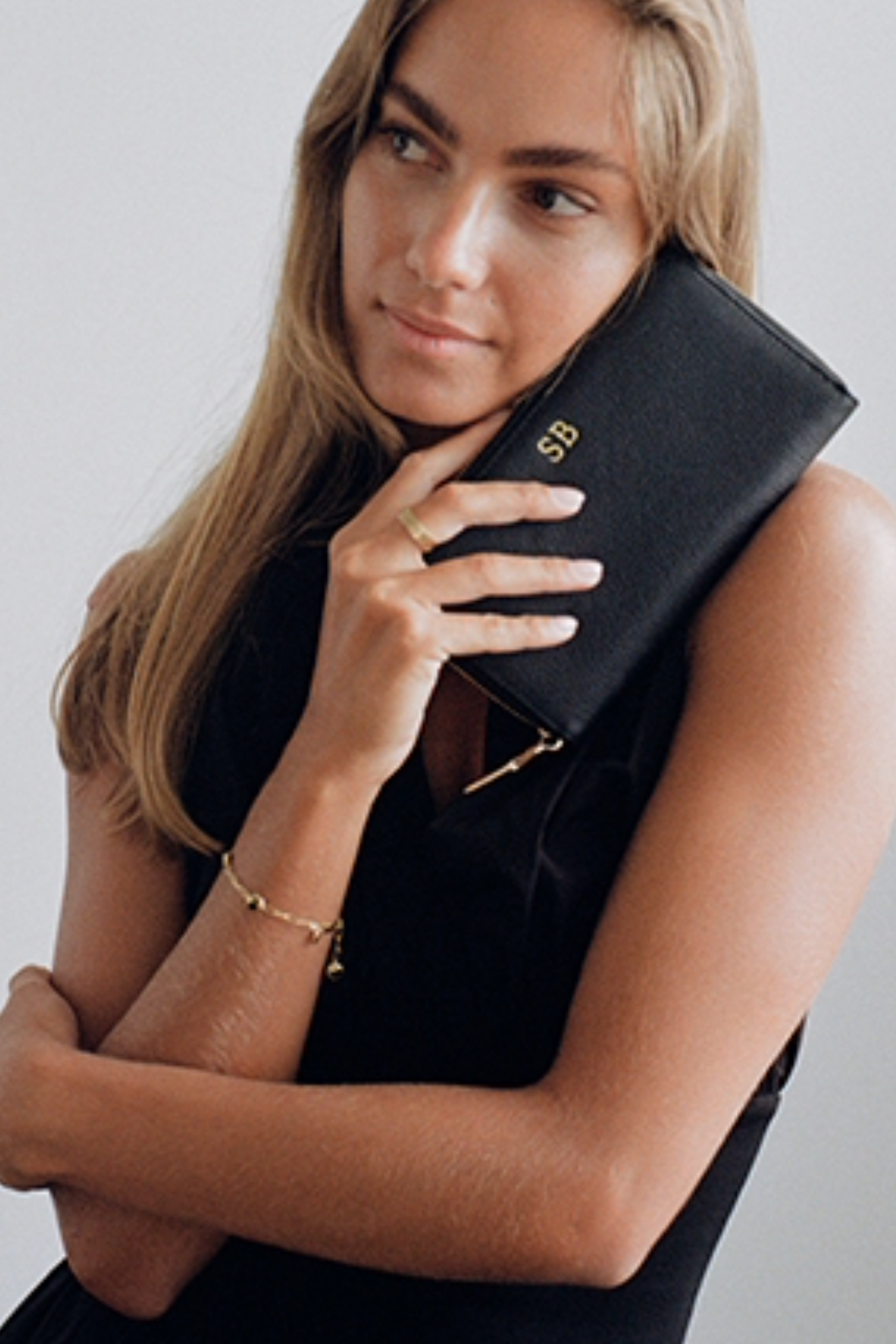 Classic Leather Wallet | Black Gold