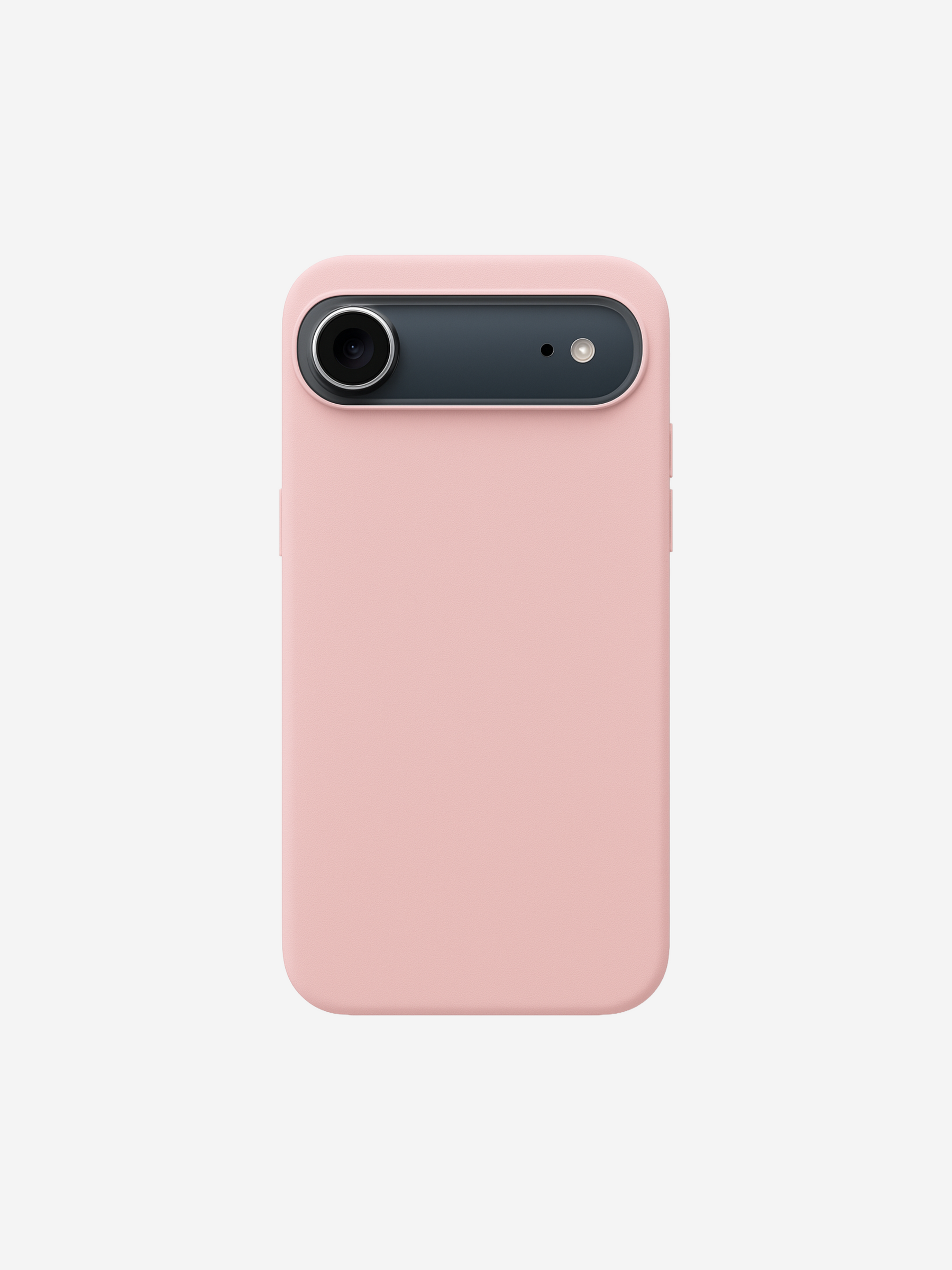 Vegan Leather iPhone 17 Case | Light Pink