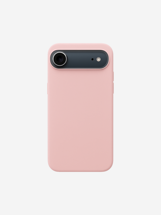 Vegan Leather iPhone 17 Case | Light Pink