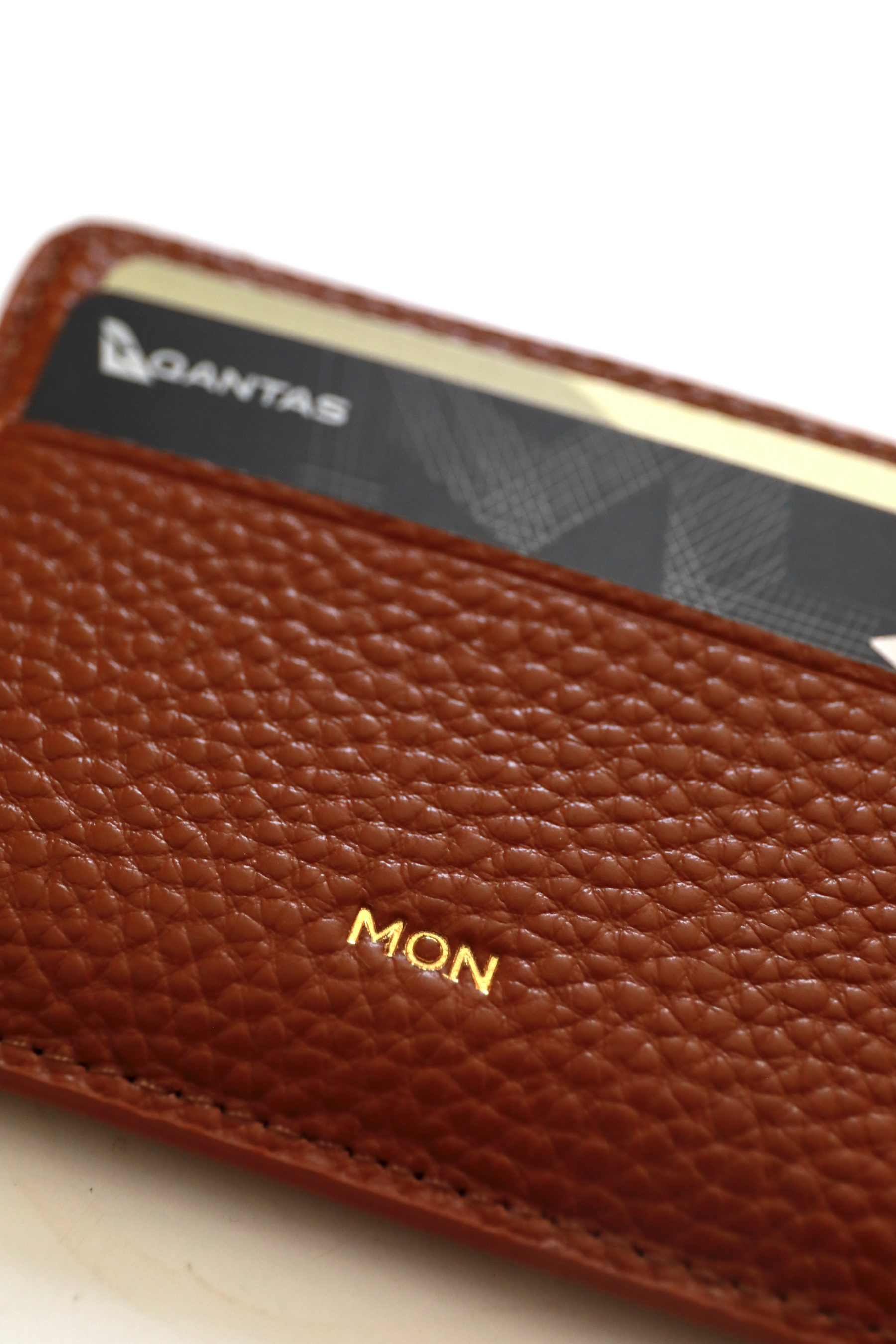 Leather Card Holder | Russet Tan