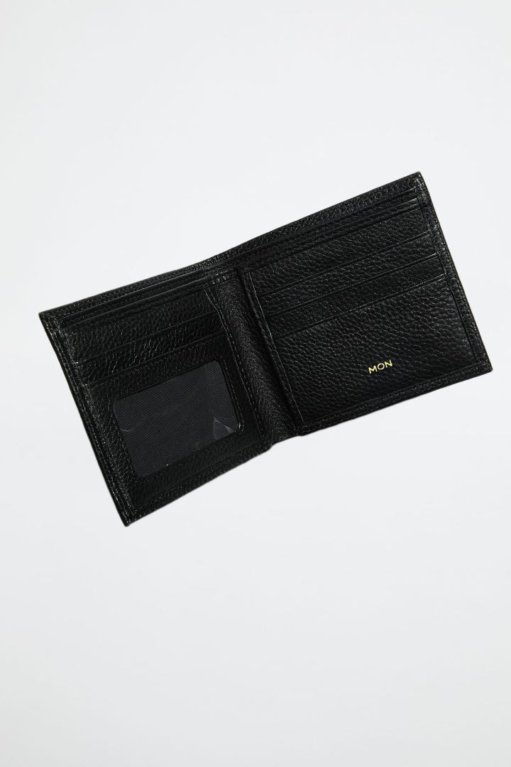 Leather Billfold Wallet | Black