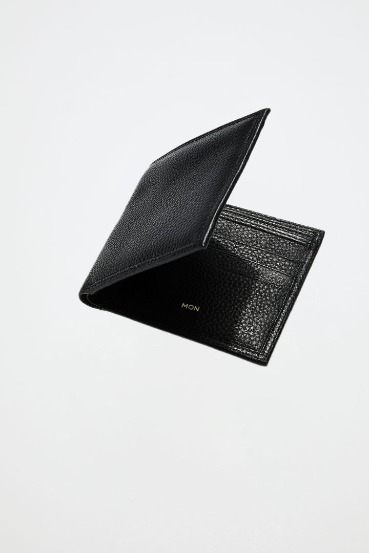 Leather Billfold Wallet | Black