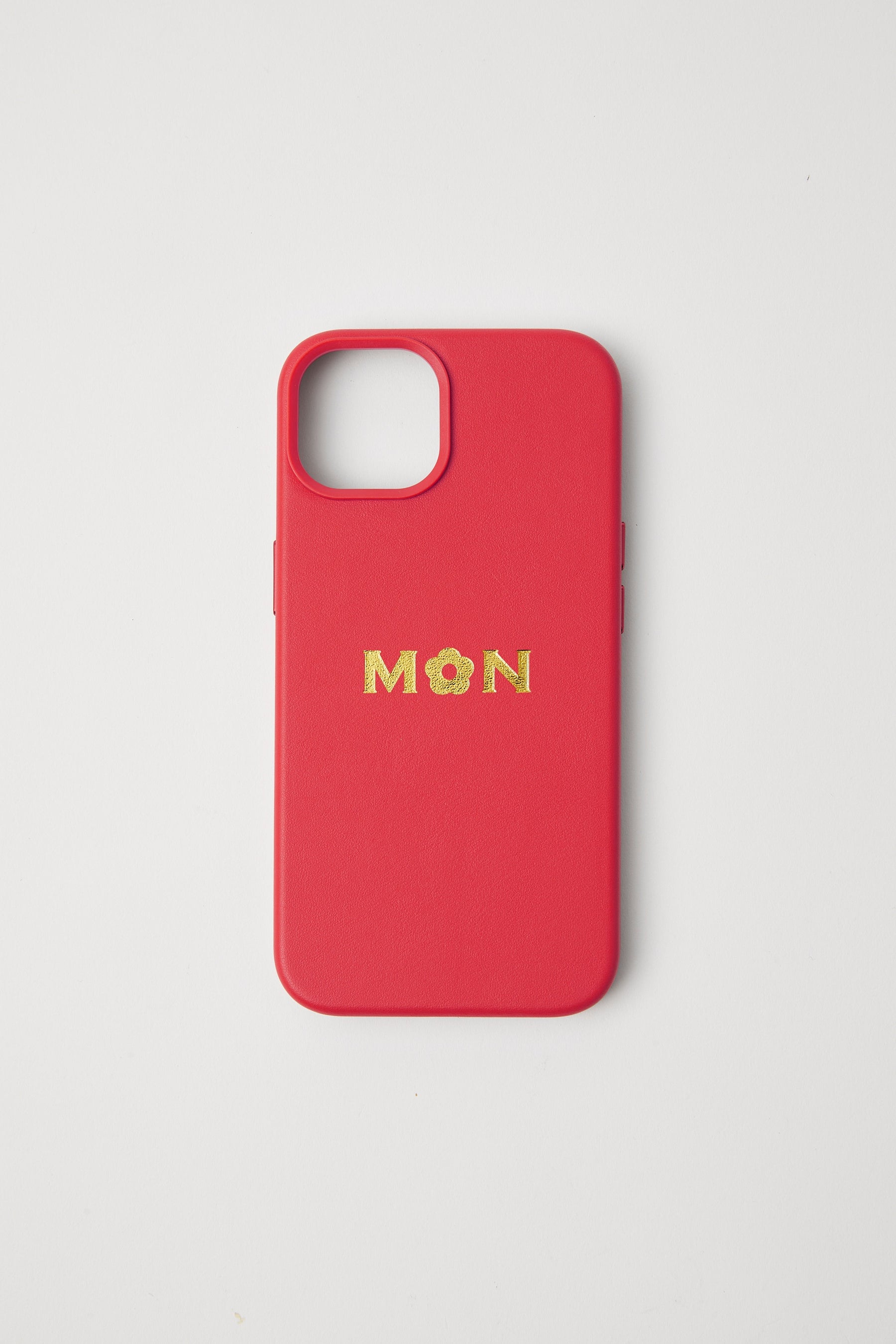 Vegan Leather iPhone 12 Pro Max Case | Red