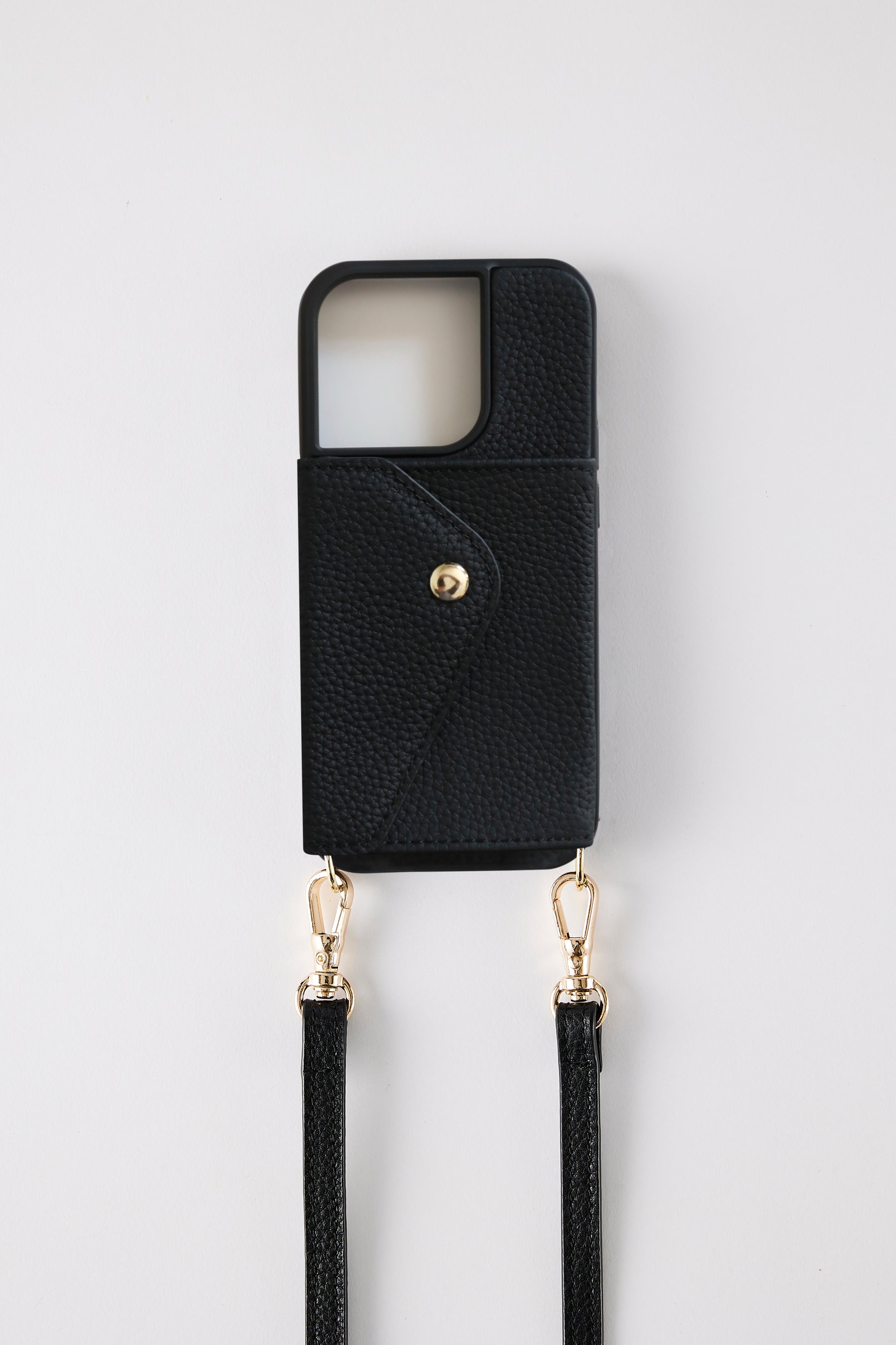 Nolita Crossbody iPhone 15 Case | Black