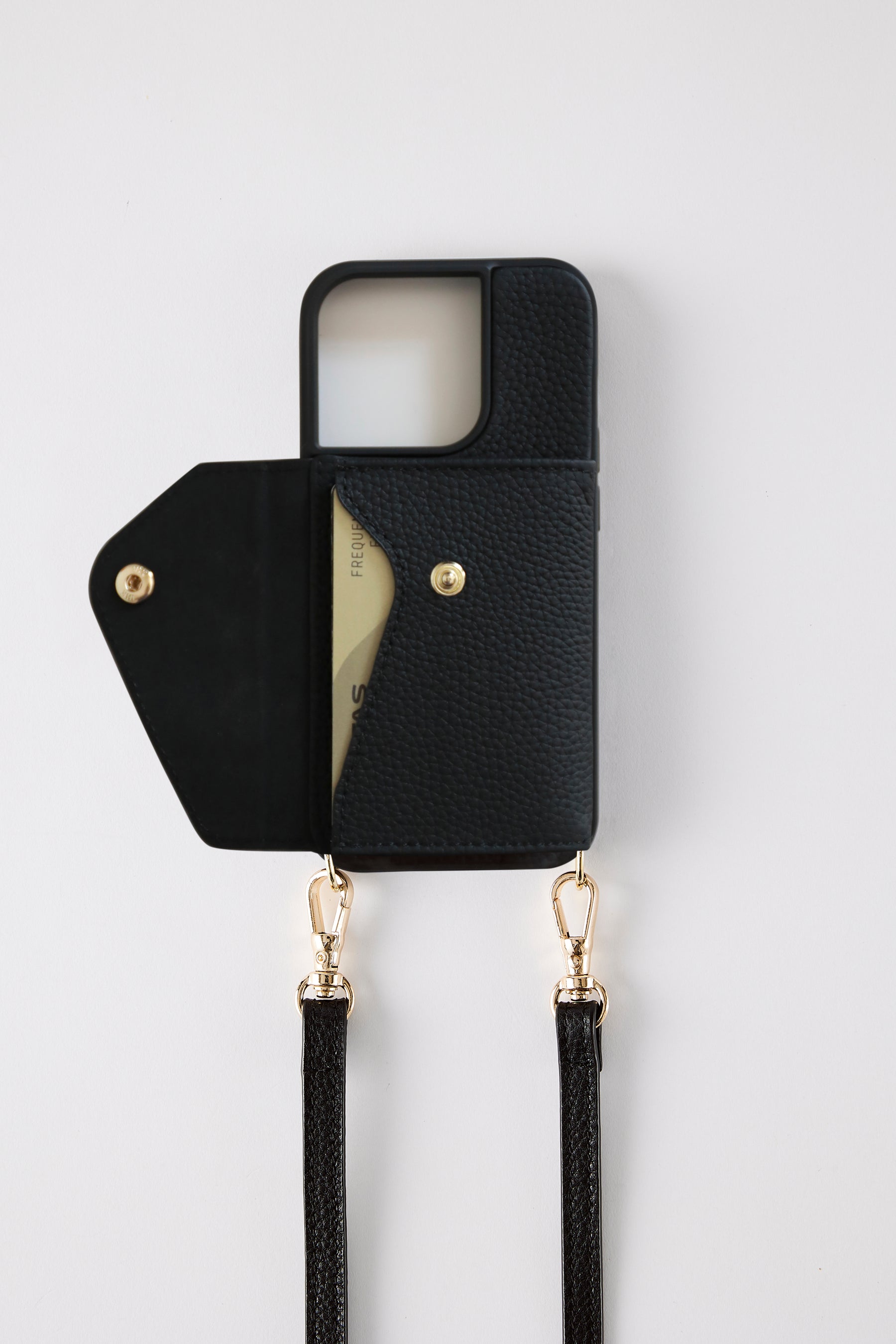 Nolita Crossbody iPhone 15 Case | Black