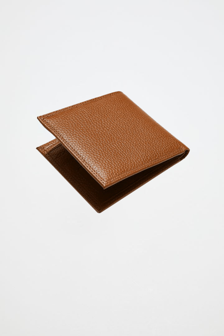 Leather Billfold Wallet | Tan