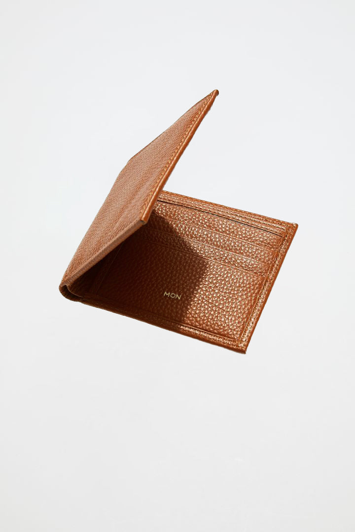 Leather Billfold Wallet | Tan