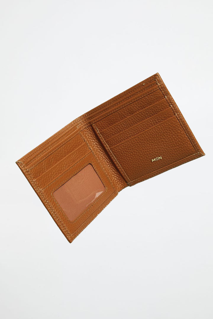 Leather Billfold Wallet | Tan