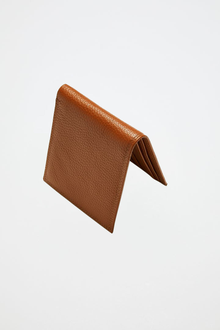 Leather Billfold Wallet | Tan