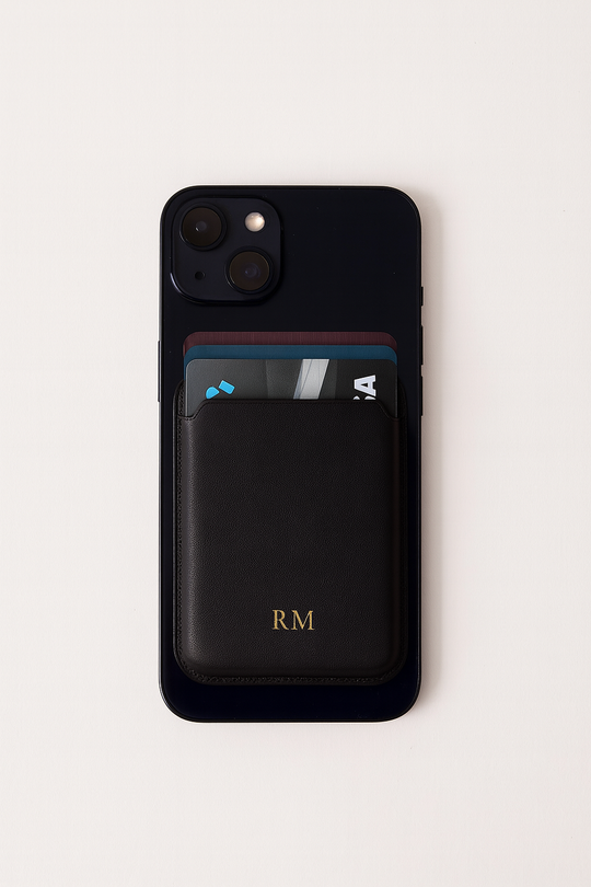 Vegan MagSafe Wallet | Black