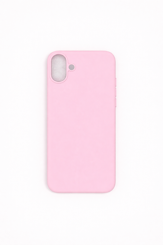 Vegan Leather iPhone 17 Case | Light Pink