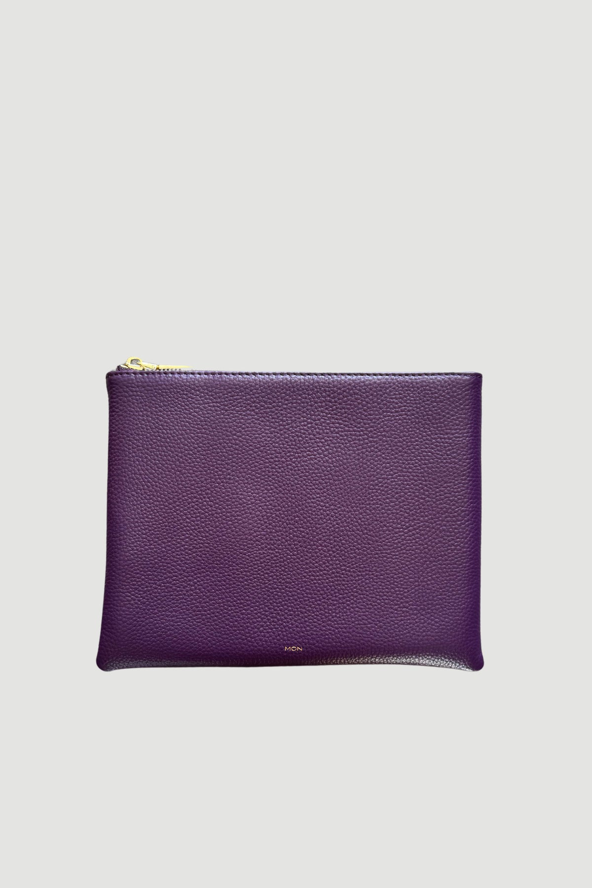 Classic Leather Clutch | Dusk