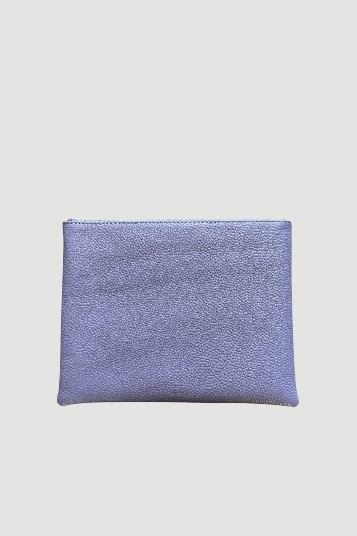 Classic Leather Clutch | Lilac