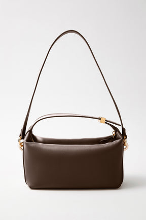 Kate Soft Leather Handbag | Walnut
