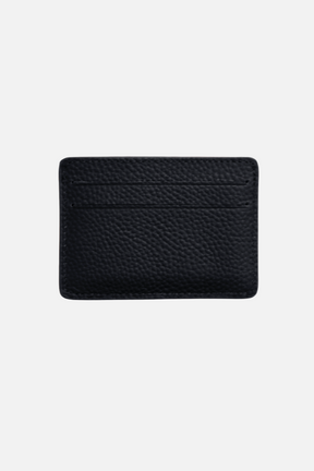 Leather Card Holder | Black