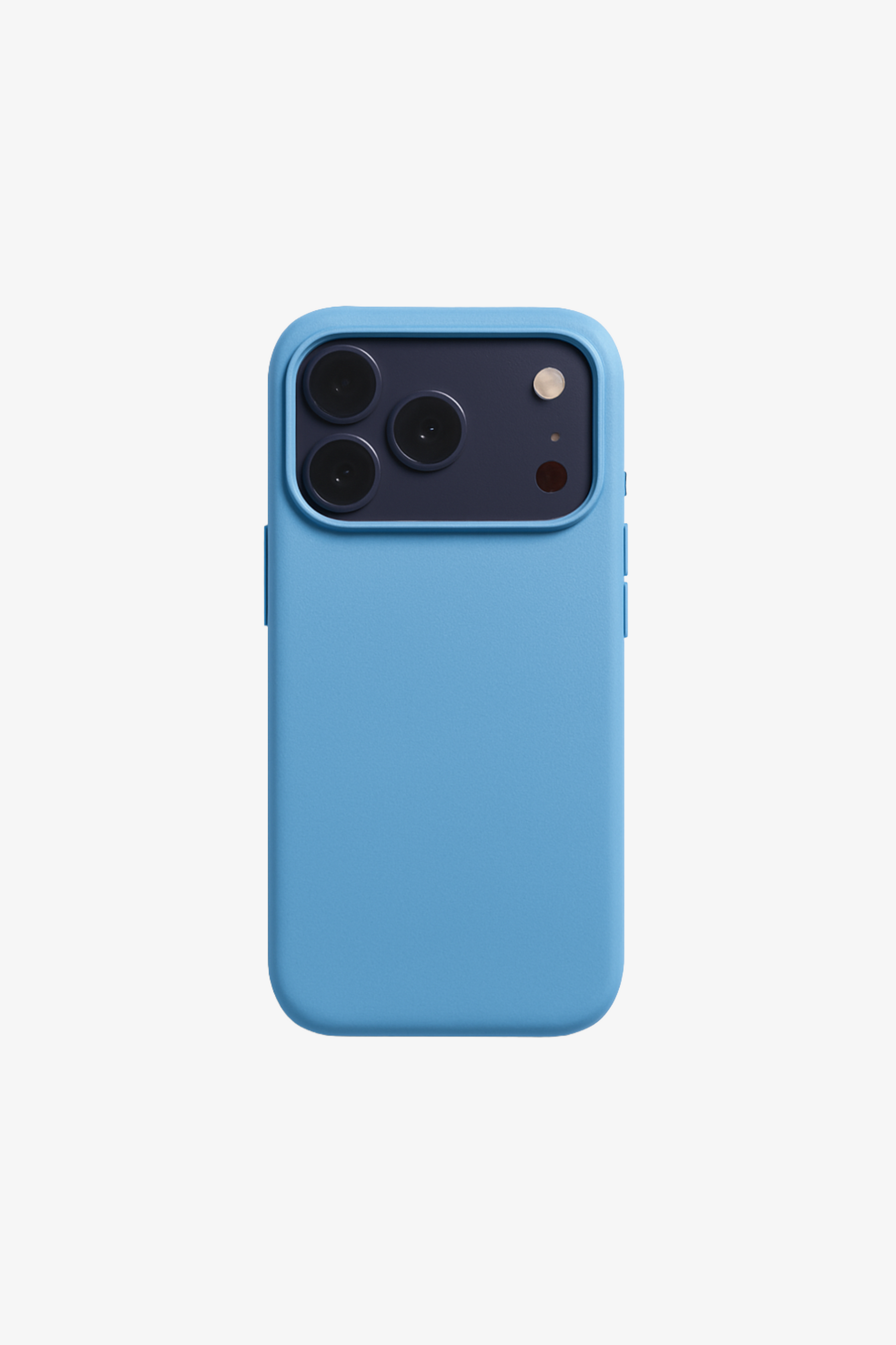 Vegan Leather iPhone 17 Pro Max Case | Sky Blue