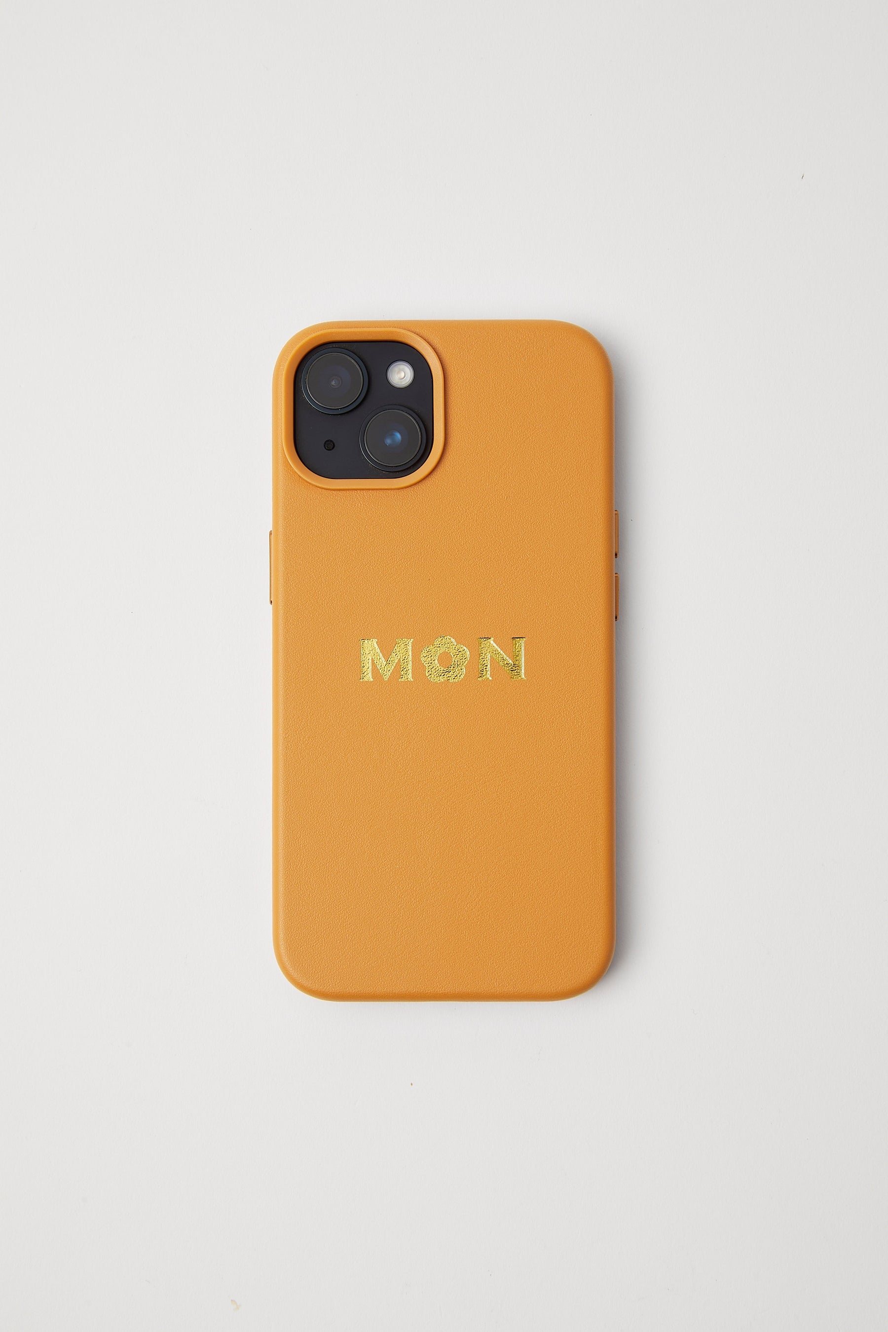 Vegan Leather iPhone 12 Case | Mandarin