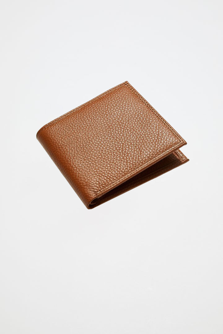Leather Billfold Wallet | Tan