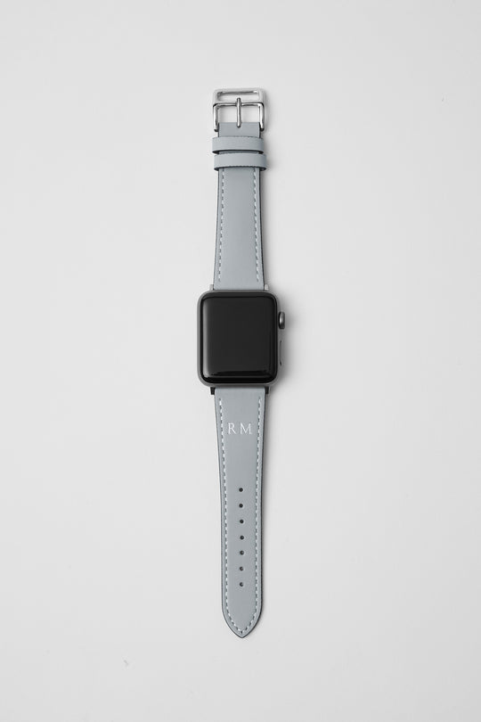 Vegan Leather Apple Watch Band | Grey