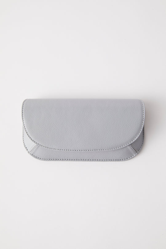 Personalised Leather Sunglasses Case | Grey
