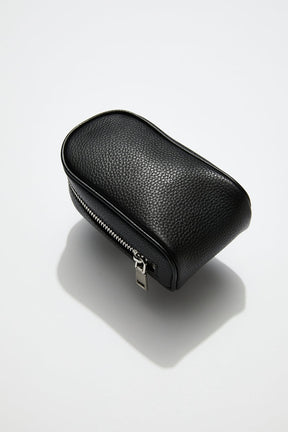 mon-purse-golf-ball-pocket-black-leather-silver-hardware-front-2.jpg