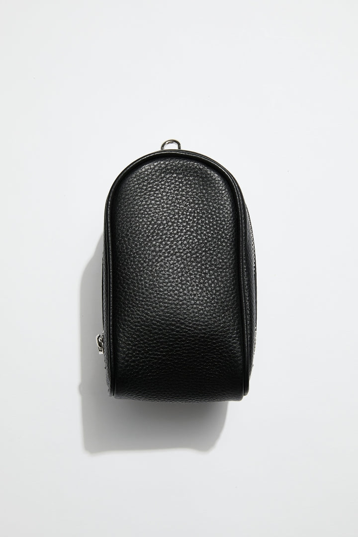 mon-purse-golf-ball-pocket-black-leather-silver-hardware-front.jpg