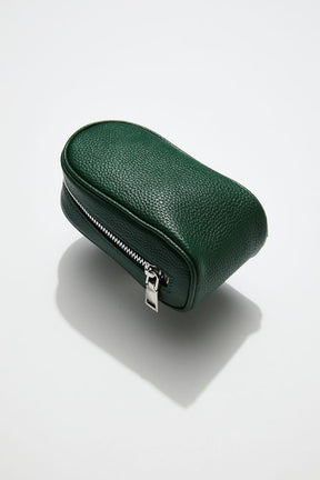 mon-purse-golf-ball-pocket-dark-green-leather-silver-hardware-front-2.jpg